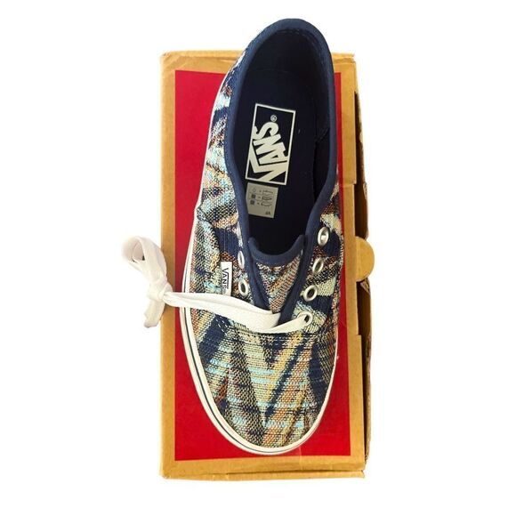 Vans Authentic Woven Chevron In Dress/True White - Picture 2 of 4